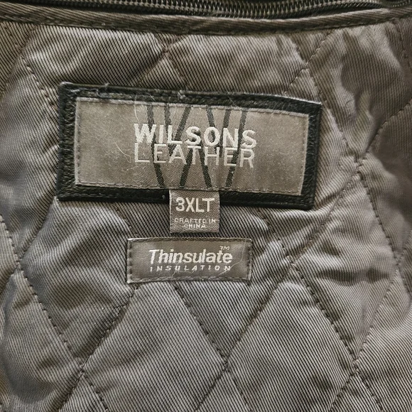 Wilsons Leather Dark Brown Jacket - Picture 2 of 3